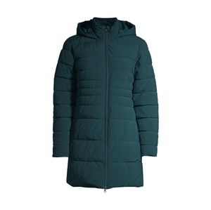 Swiss Tech Womens Juniper Stone Mid Puffer Jacket
